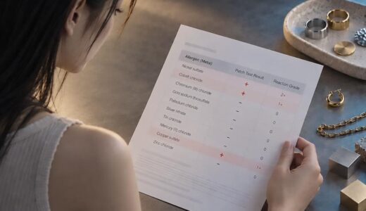 金属アレルギーのパッチテスト後、何に気をつける？陽性物質とアクセサリー選び